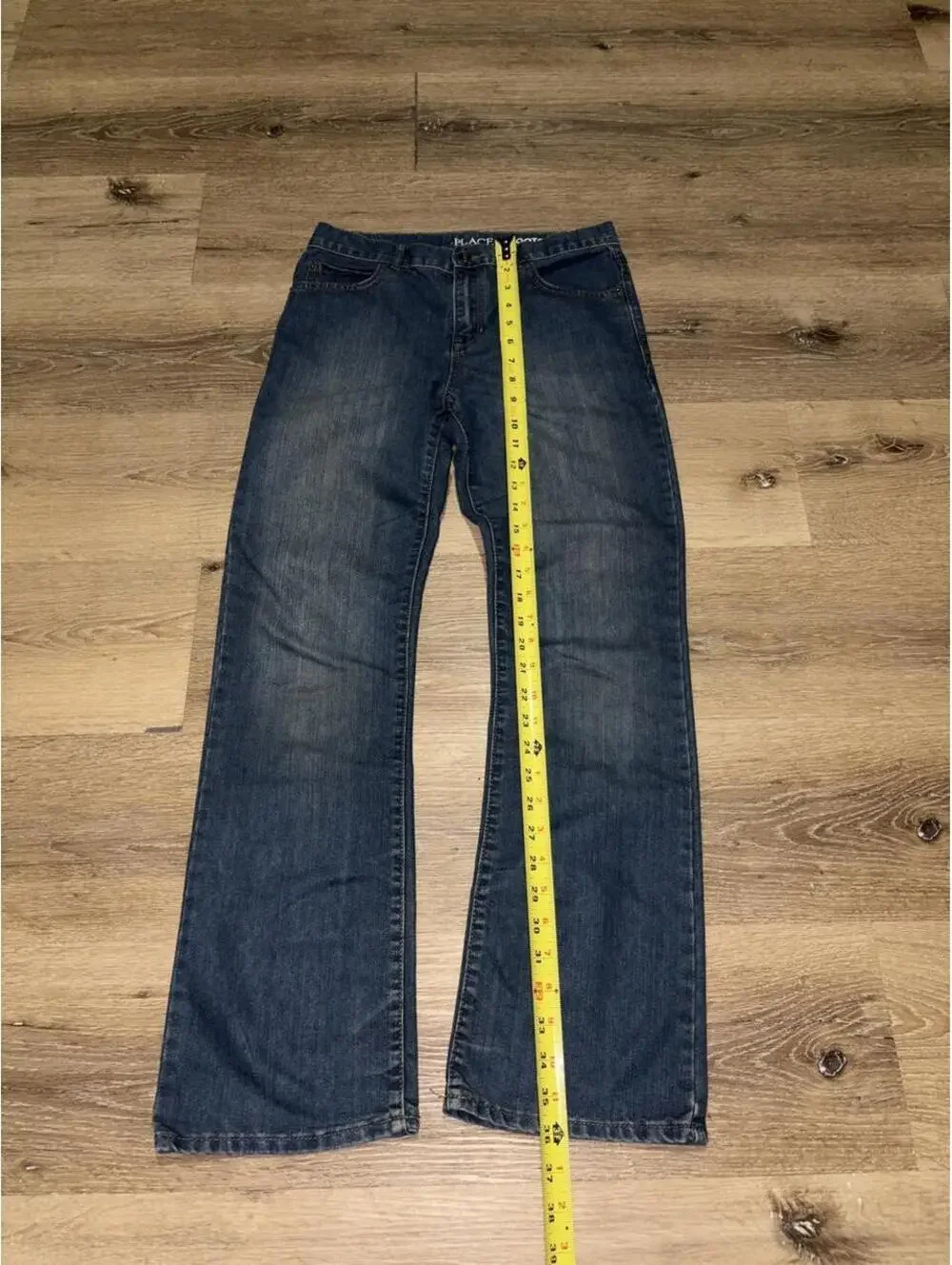 The Children’s Place Girls Size 14 Bootcut Blue Jeans Y2K Style